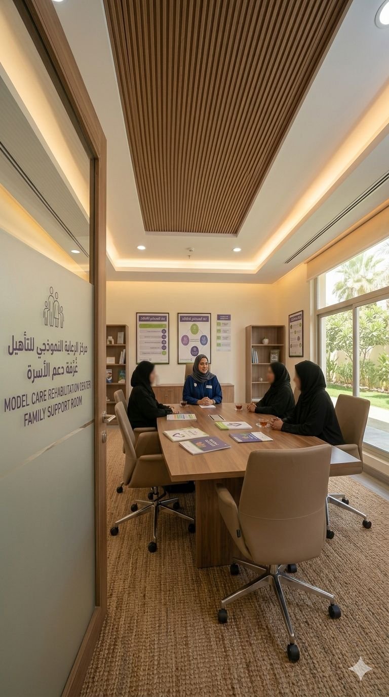 الجلسات الاستشارية للأسر: شركاء في رحلة التأهيل والنجاح